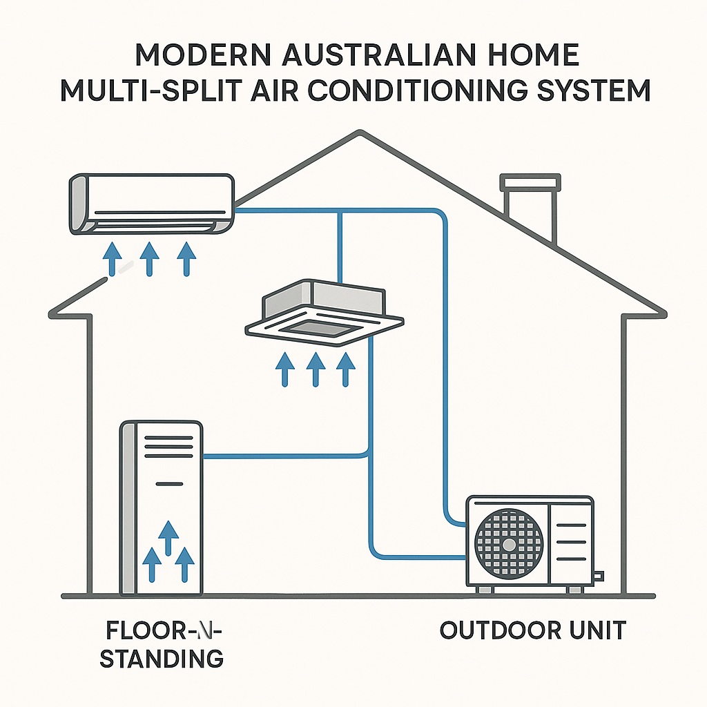 Multi-Split System Air Conditioning Benefits 1