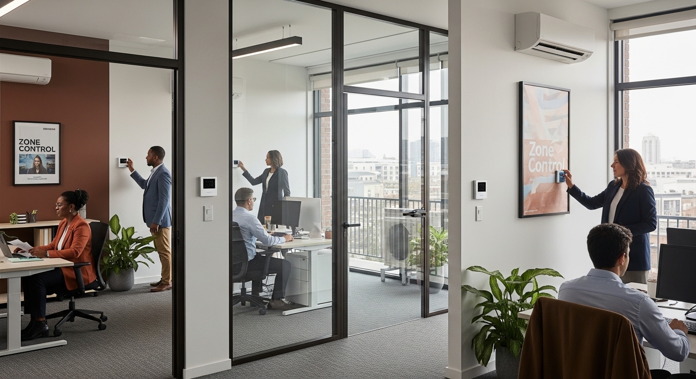 multi-split system office zones